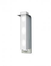 Kendal Canada VF6800-3L-CH - SOVREN series 3-light Chrome vertical Bath light