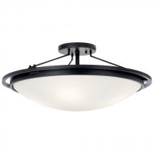  42025BK - Semi Flush 4Lt