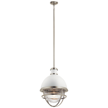  43012NI - Tollis™ 23.75" 1 Light Foyer Pendant Brushed Nickel