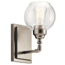 Kichler Canada Zone 2 Stocking 45590AP - Niles 1 Light Wall Sconce Antique Pewter