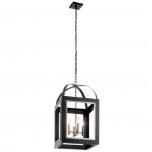 Kichler Canada Zone 2 Stocking 52029BK - Large Foyer Pendant 4Lt