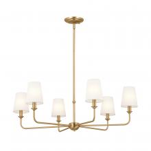 Kichler Canada Zone 2 Stocking 52516BNB - Chandelier 6Lt
