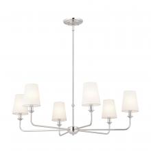 Kichler Canada Zone 2 Stocking 52516PN - Chandelier 6Lt