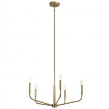  52717CPZ - Chandelier 5Lt