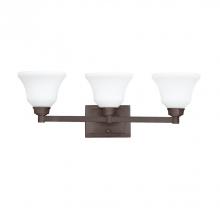 Kichler Canada Zone 2 Stocking 5390OZL18 - Langford™ 3 Light Vanity Light with LED Bulbs Olde Bronze®