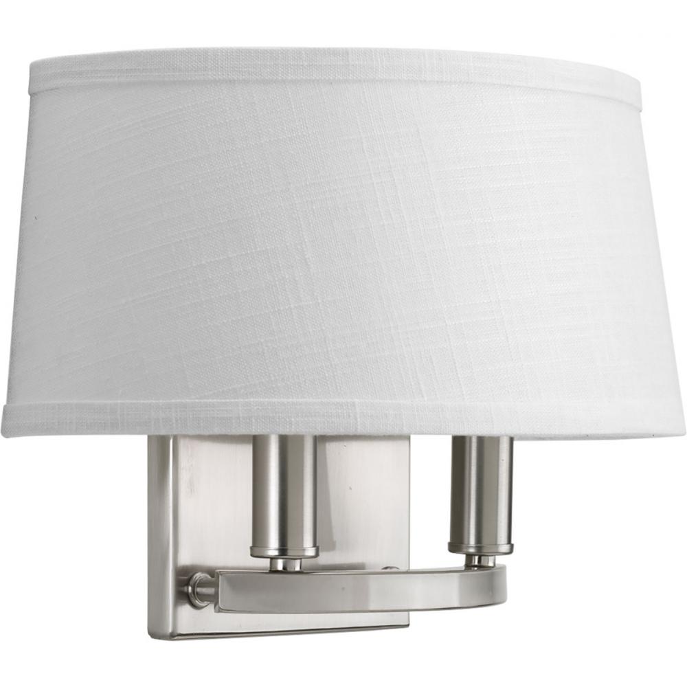 P7172-09 2-60W CAND WALL SCONCE