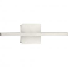  P300448-009-CS - Phase 5 Collection 16 in. Brushed Nickel Slim Modern 3CCT Integrated LED Linear Vanity Light