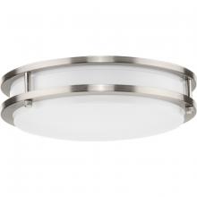 Progress Canada P350274-009-CS - Abide Collection 5-CCT Integrated LED Brushed Nickel Contemporary 10.24" Small Flush Mount Light