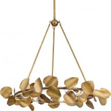 Progress Canada P400359-204 - Laurel Collection Six-Light Gold Ombre Transitional Chandelier