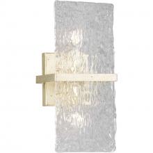  P710125-176 - Chevall Collection Two-Light Gilded Silver Modern Organic Wall Sconce