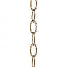 Progress Canada P8758-205 - Accessory Chain - 48-inch of 9 Gauge Chain in Soft Gold