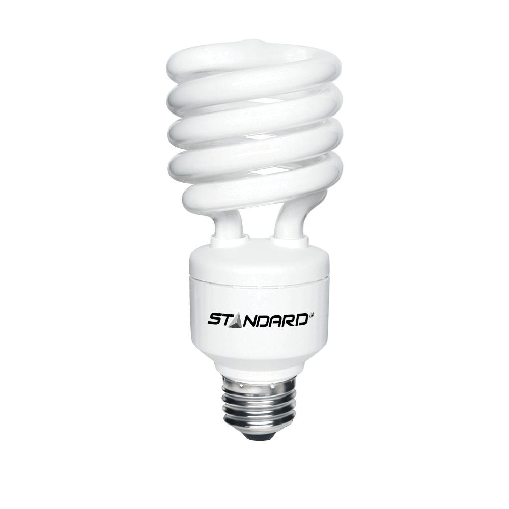 Compact Fluorescent Screw in lamps T2 Spiral E26 26W 4100K 120V Standard