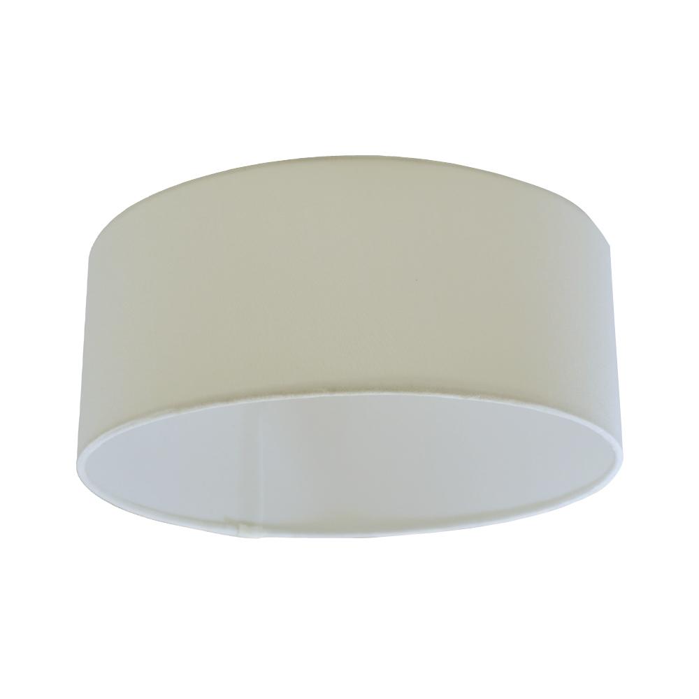 14IN Drum Shade Beige LED Ceiling- mount Accessory STANDARD