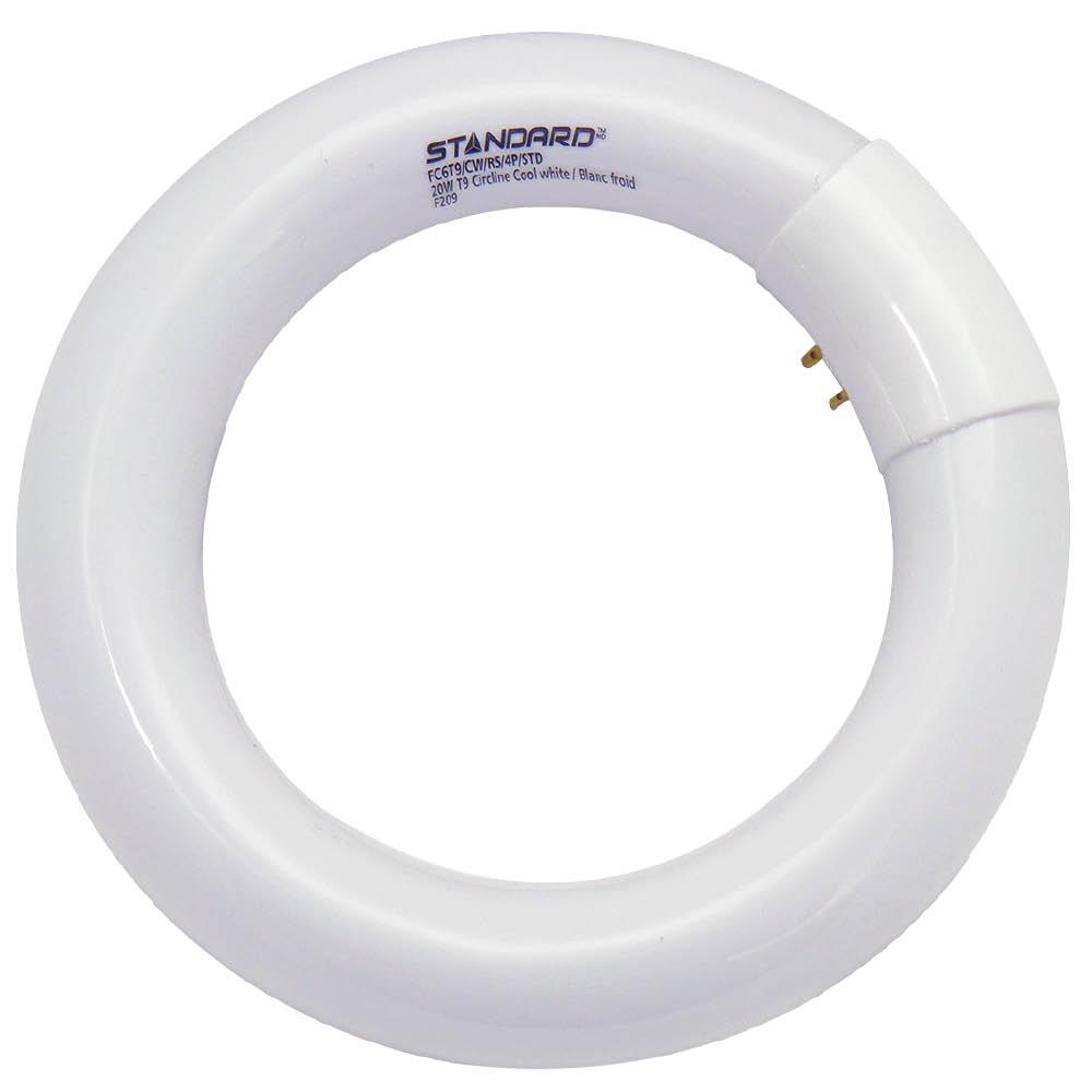 Fluorescent CIRCLINE T9 12IN 4-Pin Base 32W 4100K Rapid Start (RS) E-Lume