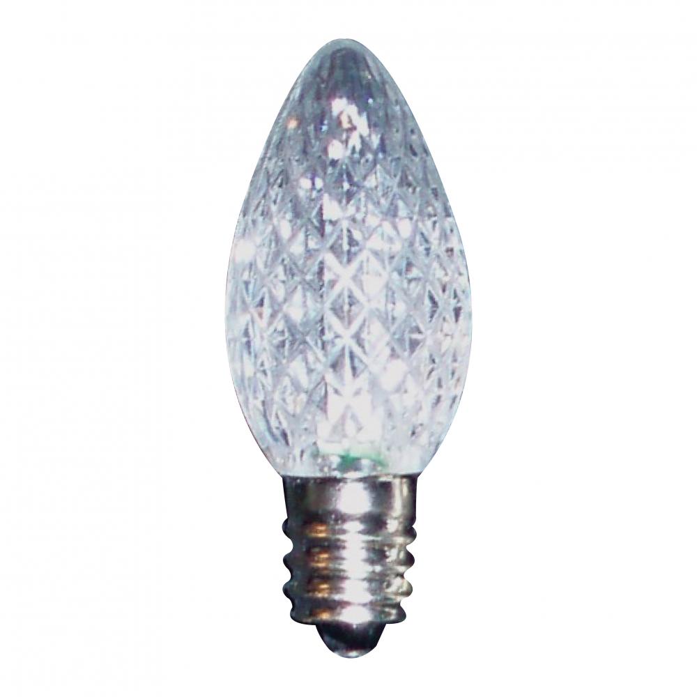 LED Decorative Lamp C7 E12 Base 0.37W 100-130V Cool White STANDARD