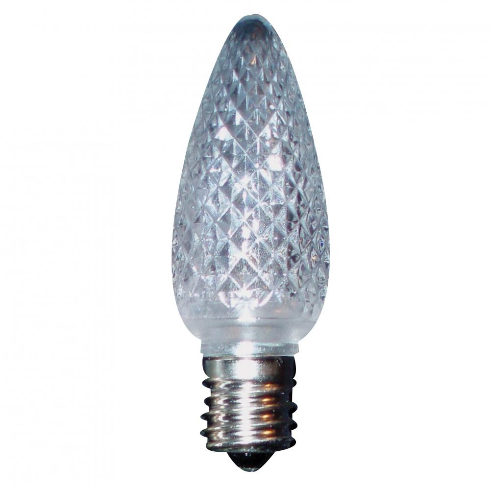 LED Decorative Lamp C9 E17 Base 0.45W 100-130V Cool White STANDARD