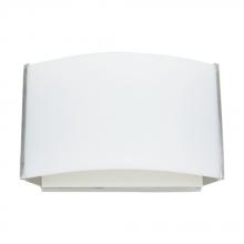 Standard Products 65839 - LED Wall Sconce/Vanity Single  10W 120V 40K Dim 6.8IN 120° Brushed Nickel Frosted STANDARD