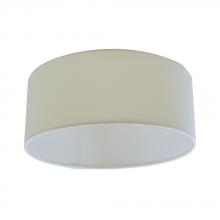 Standard Products 65682 - 11IN Drum Shade Beige LED Ceiling- mount Accessory STANDARD