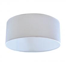 Standard Products 65687 - 11IN Drum Shade White frosted LED Ceiling- mount Accessory STANDARD