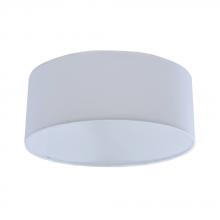 Standard Products 65688 - 14IN Drum Shade White LED Ceiling- mount Accessory STANDARD