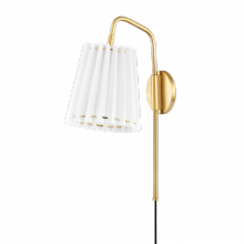 HVL - Mitzi Combined HL476101-AGB - Demi Plug-in Sconce