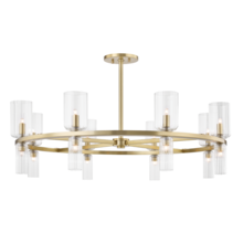 HVL - Mitzi Combined H384816-AGB - Tabitha Chandelier