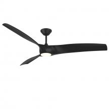 Modern Forms Canada - Fans Only FR-W2006-72L-MB - Zephyr Downrod ceiling fan