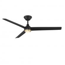 Modern Forms Canada - Fans Only FR-W2503-54L-SB/MB - PISCES CEILING FAN 54IN WITH LIGHT KIT