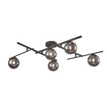 Artcraft Canada AC11975SM - Modena Collection 5-Light Semi-Flush Mount Black