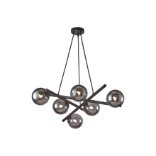 Artcraft Canada AC11976SM - Modena Collection 6-Light Chandelier Black