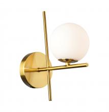 Artcraft Canada AC11977BR - Modena-1-Light Wall Sconce-Plated Brushed Brass