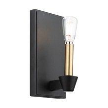 Artcraft Canada AC11981BB - Notting Hill Collection 1-Light Sconce Black and Brushed Brass