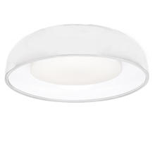  FM13124-WH - Beacon 24-in White LED Flush Mount