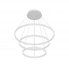 Kuzco CH87332-WH - Cerchio 32-in White LED Chandeliers