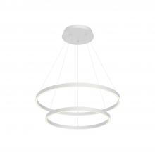 Kuzco CH87832-WH - Cerchio 32-in White LED Chandeliers