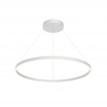  PD87136-WH - Cerchio 36-in White LED Pendant