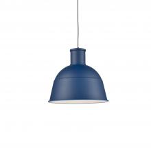  493522-IB - Irving 22-in Indigo Blue 1 Light Pendant