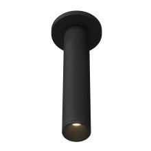 Kuzco LD2-SM12W12-3036-BK-UNV-010 - Lorna 12-in (2-in Dia.) 36 Degree Optic Black LED Ceiling Mount