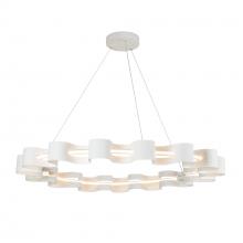 Kuzco CH18035-AW - Nami 35-in Antique White LED Chandelier