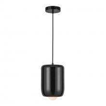  PD68507-GBK-UNV - Hayden 7-in Glossy Black LED Pendant