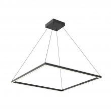  PD88136-BK-UNV-010 - Piazza 36-in Black LED Pendant