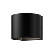  EW39506-BK-UNV - Rene 6-in Black LED Exterior Wall Sconce