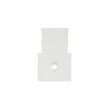  TRC989910-WH - Trilo Track Track Cap White Trilo Track Connector