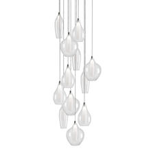 Kuzco MP3012 - Victoria 12 Head Chrome LED Multi Pendant