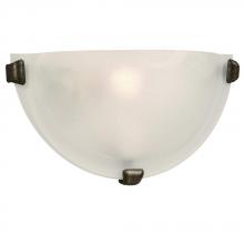  208612ORB - Wall Sconce - Oil Rubbed Bronze w/ Marbled Glass