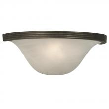  250480ORB - Wall Sconce - Oil Rubbed Bronze w/ Marbled Glass