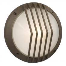  320320BZ - Marine Light - Bronze with Frosted Glass