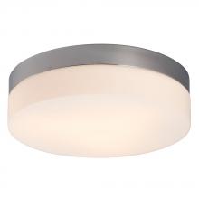  612314CH-213EB - Flush Mount Ceiling Light - in Polished Chrome finish with Satin White Glass