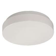 Galaxy Lighting 650102-218EB - Flush Mount Ceiling Light or Wall Mount Fixture - in White finish with White Acrylic Lens