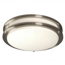  650300BN-213EB - Flush Mount - Brushed Nickel w/ Acrylic Lens